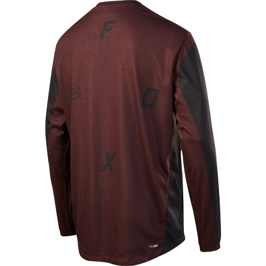 Fox Indicator Ls Moth Jersey [Burgundy] XXL