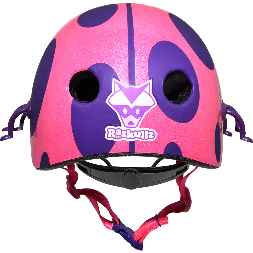 Raskullz Googly Eyes Lady Bug - Toddler Helmet