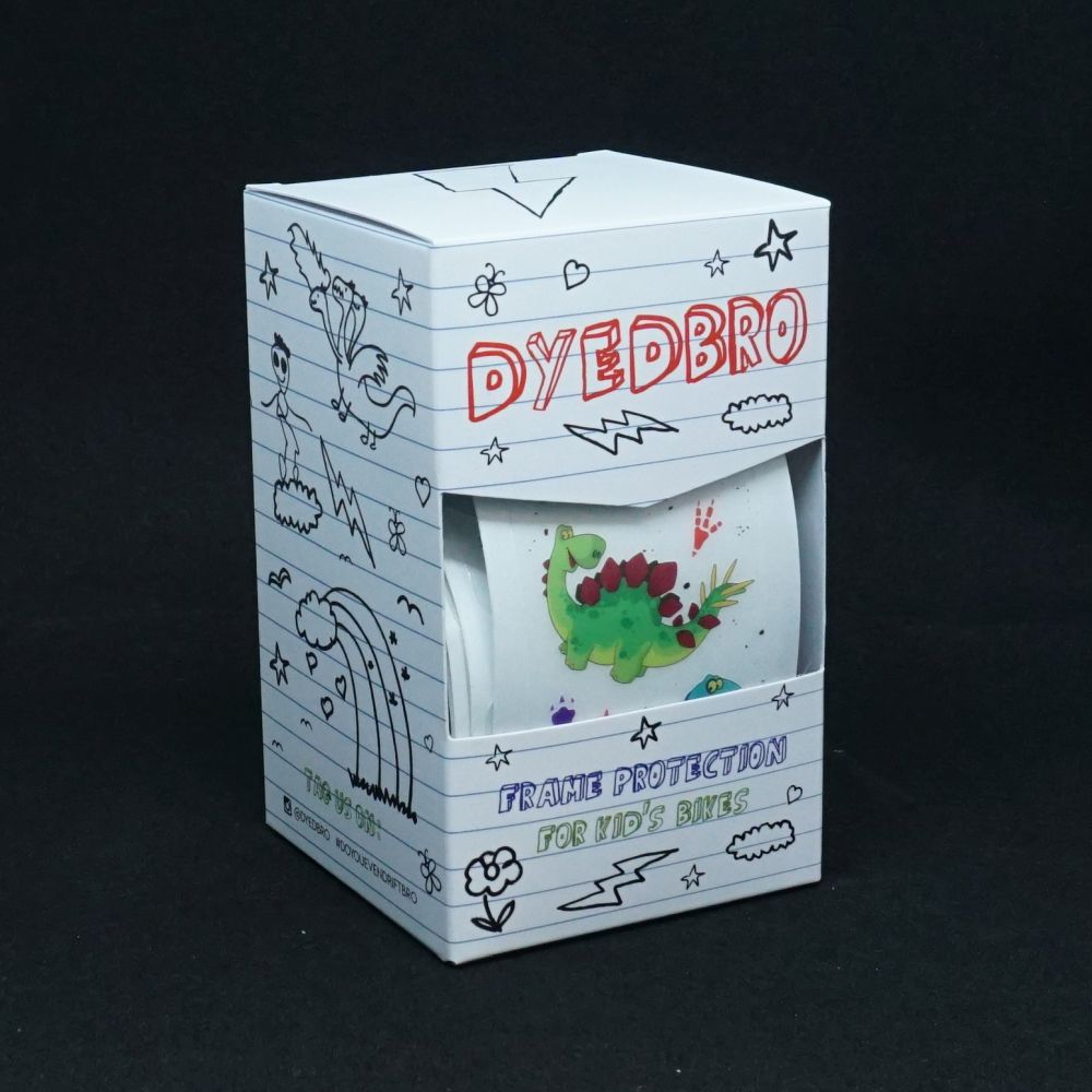 Dyedbro Kids Frame Protection Dinos Pattern