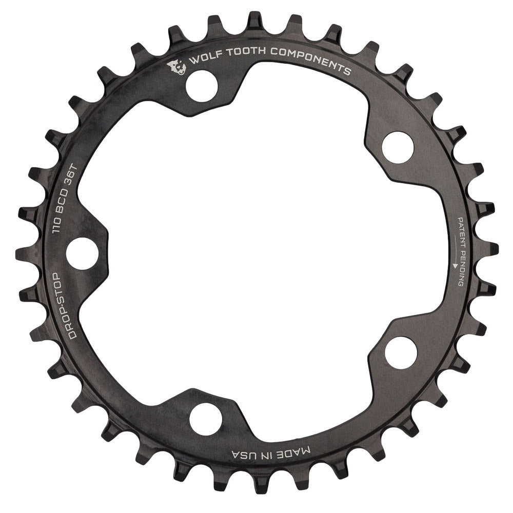 110 X 5 Bcd Gravel / Cx / Road Drop Stop Chainrings