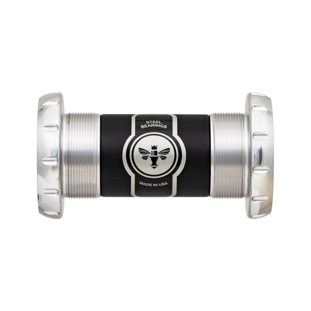 Chris King Threadfit 30 Bottom Bracket Silver