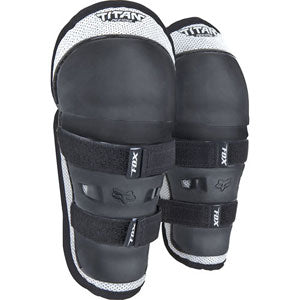 Fox Kids Titan Knee/Shin Guard Black/Silver