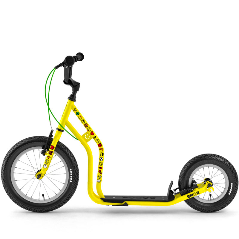 Yedoo Wzoom Emoji Scooter 16/12" Yellow - Side