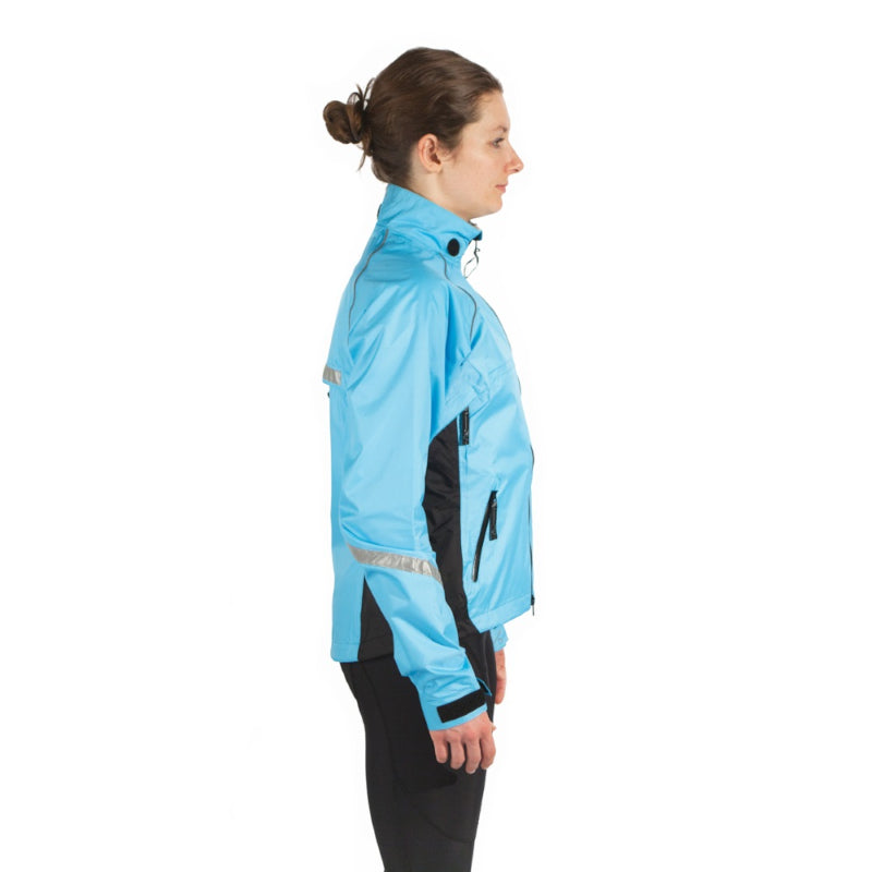 Showers Pass Club Pro Women's Jacket Powder Blue - Side