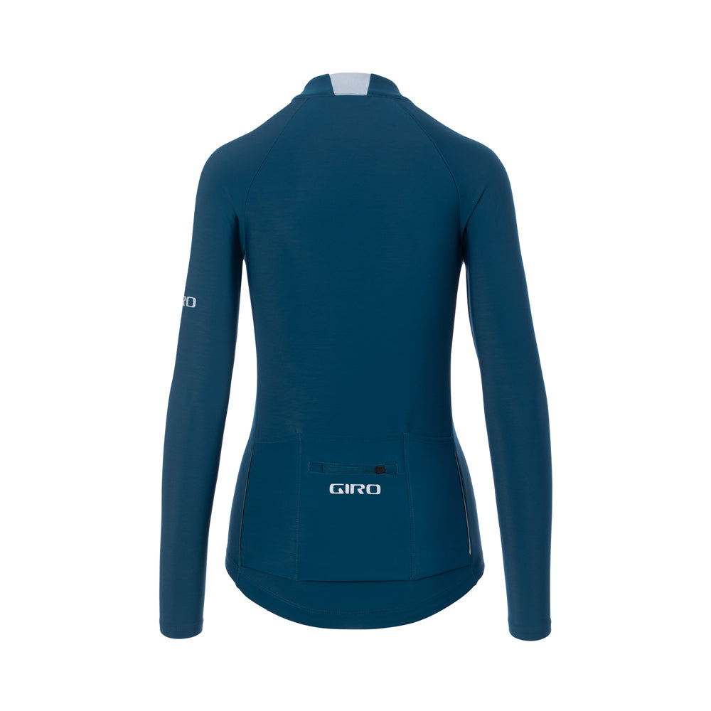 Giro Women's Chrono Thermal LS Jersey -Harbor Blue