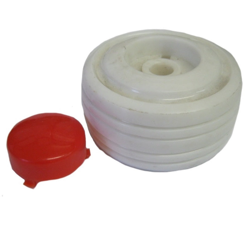 Plastic Wheel 82mm White