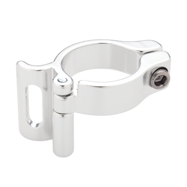 PS Braze-on Adaptor Clamp 28.6mm Sliver